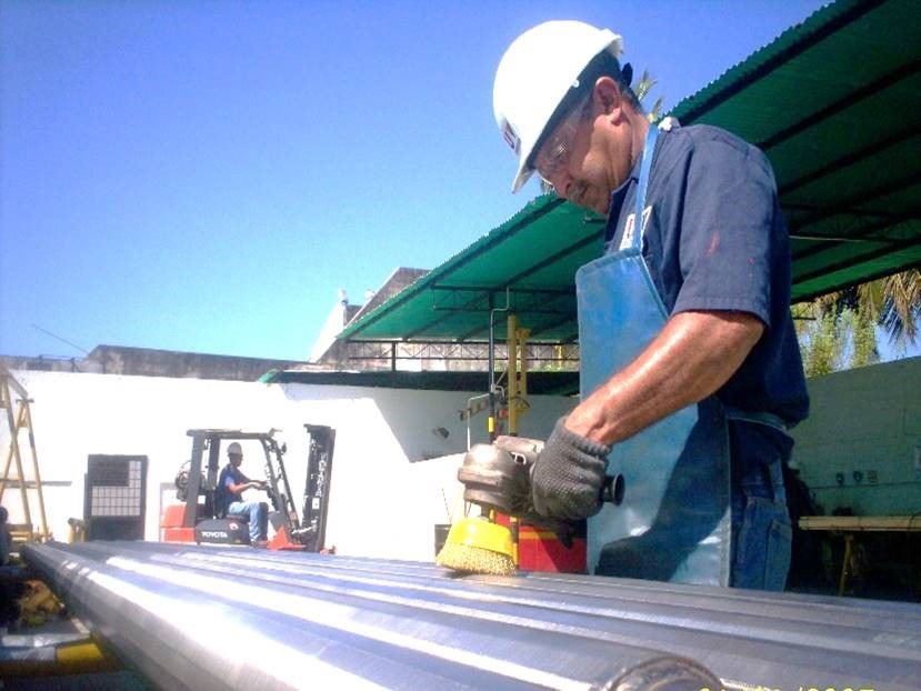 Recuperación de rejillas — U.V. Servicios